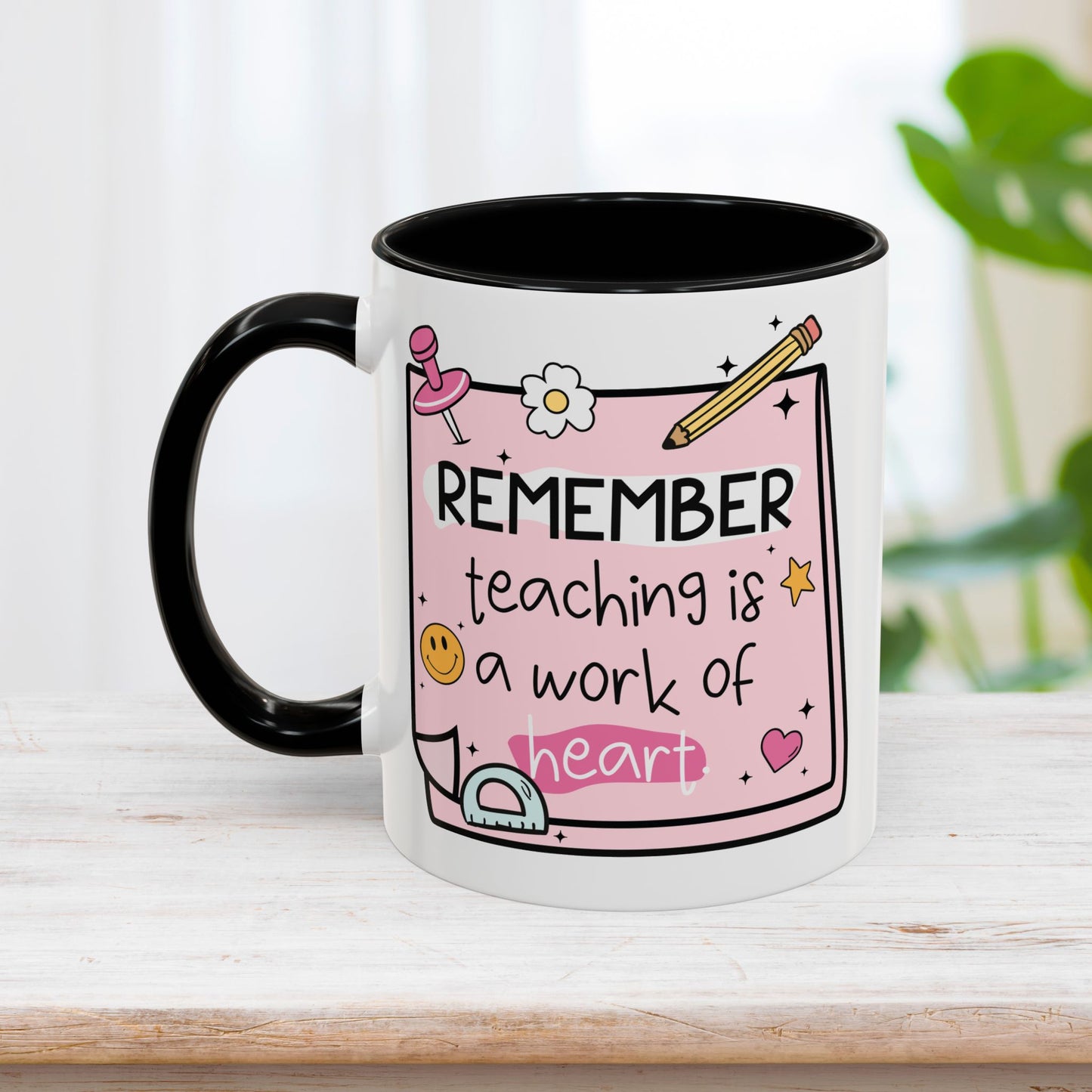 Trendy Motivational Teacher Mug