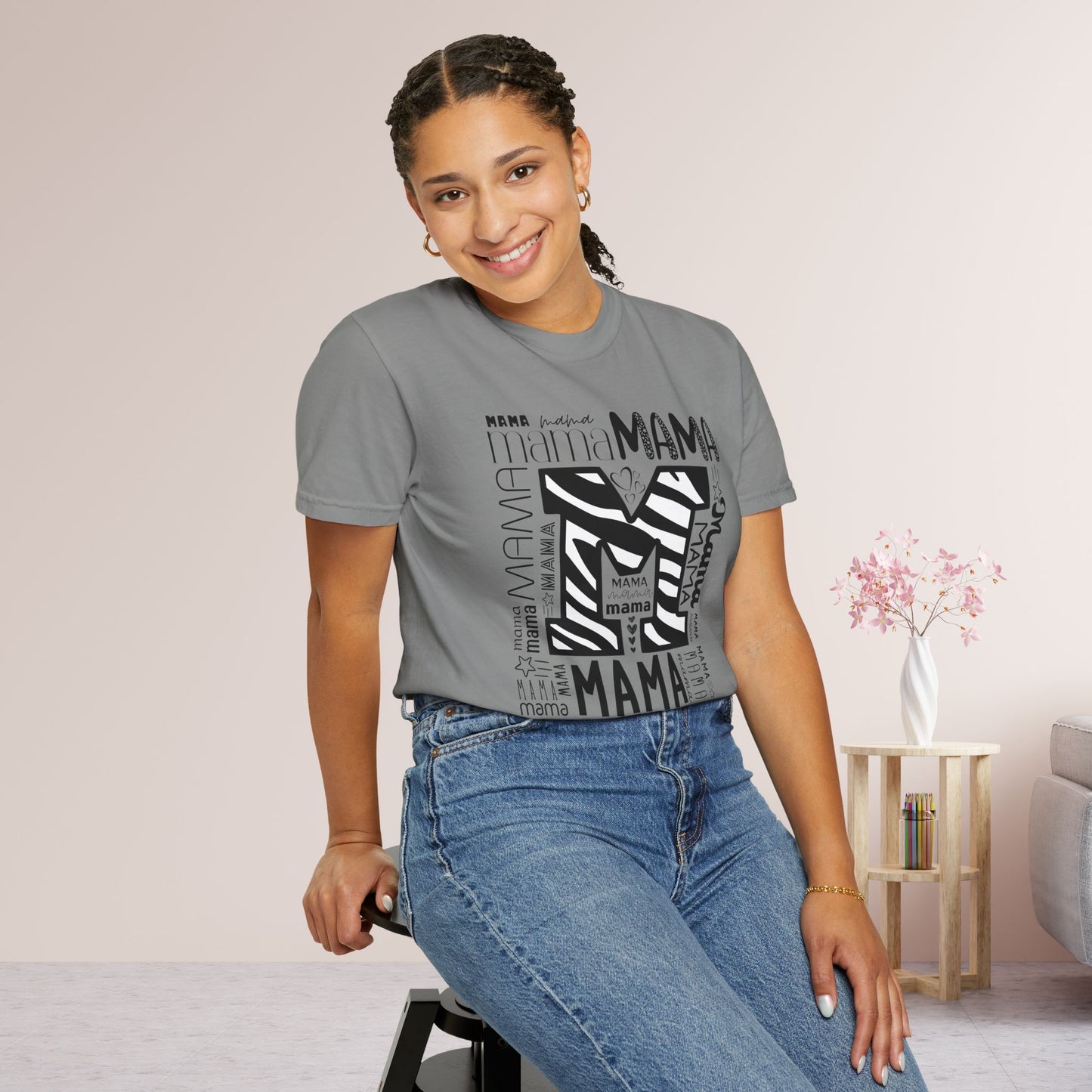 Comfort Colors Mama Shirt