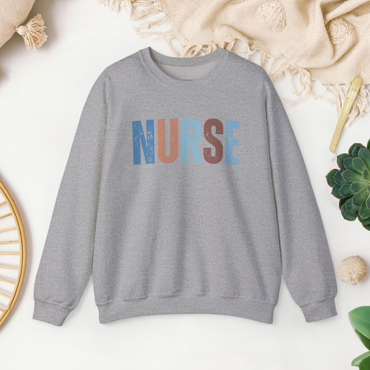 Registered Nurse Sweatshirt - Retro Nurse Sweater
