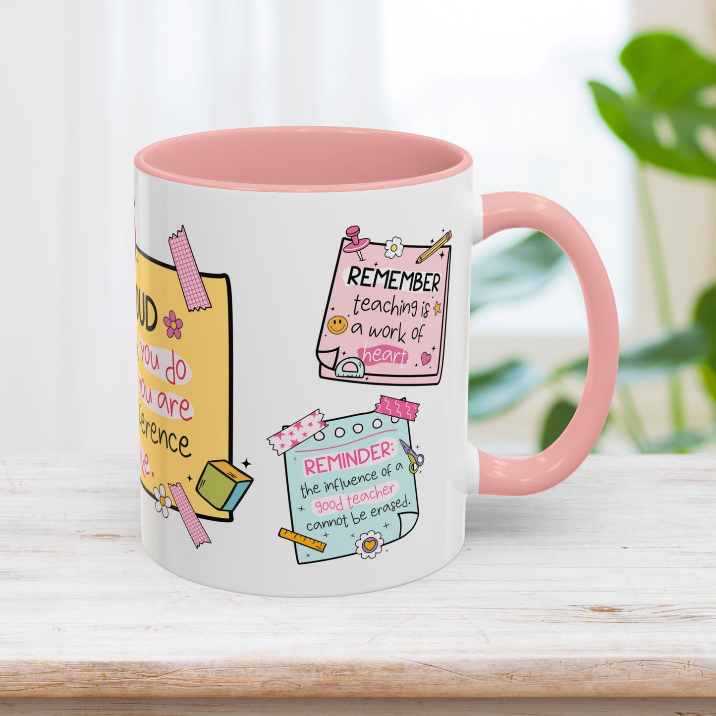 Trendy Motivational Teacher Mug