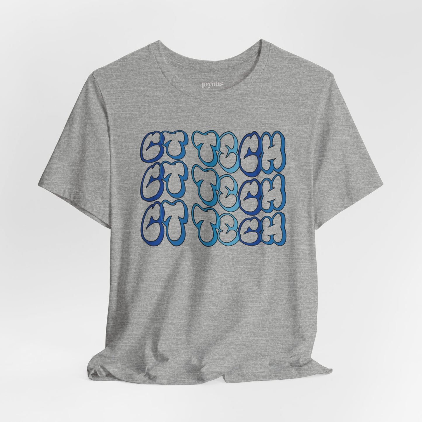 Groovy Blue CT Tech Shirt - CT Technologist Soft Cotton Tee