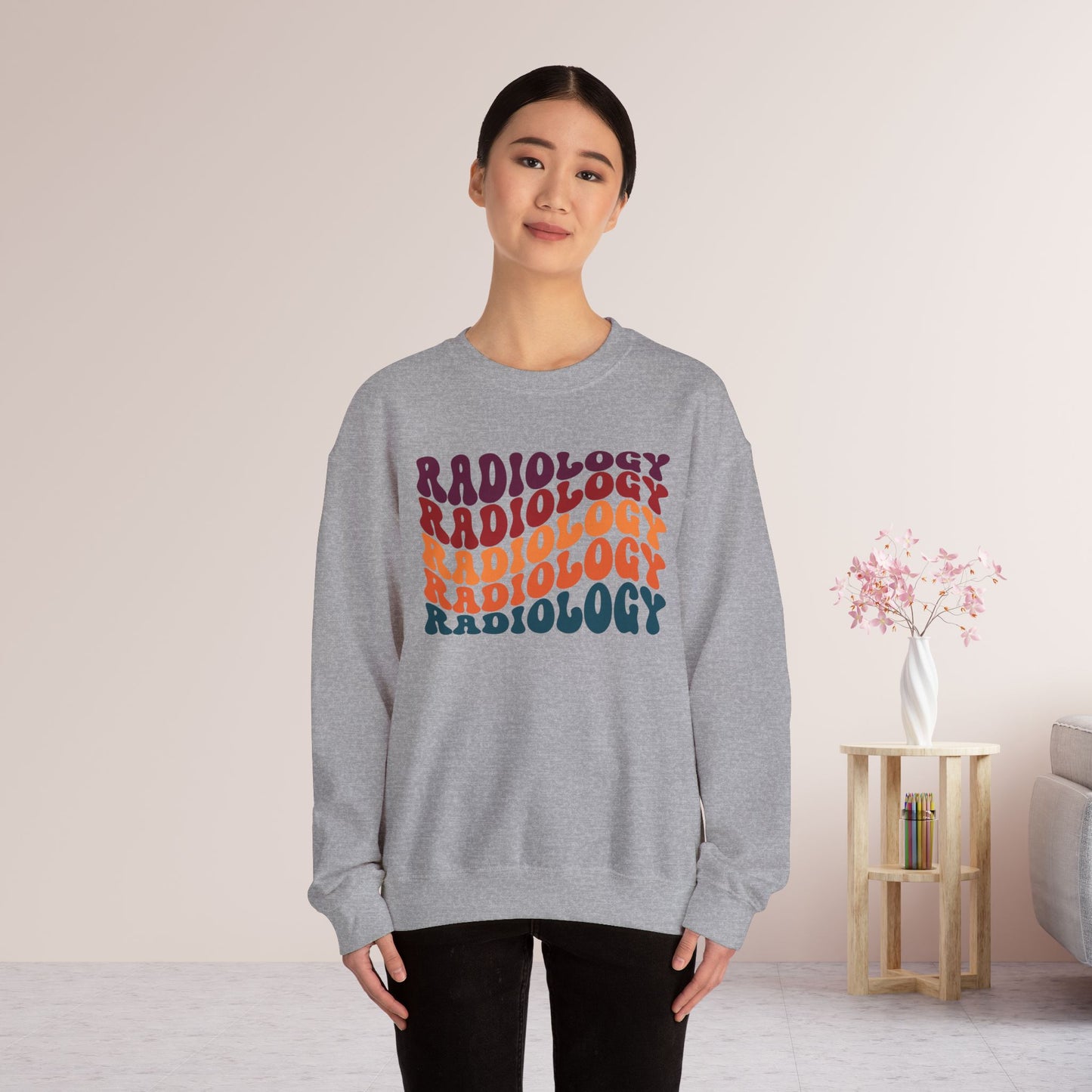 Groovy Radiology Sweatshirt for RAD Technician