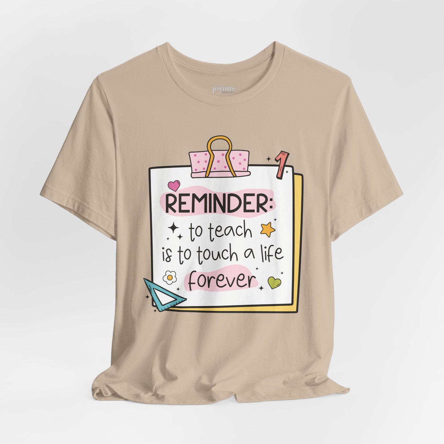 Trendy Motivational Teacher Soft Cotton Tee