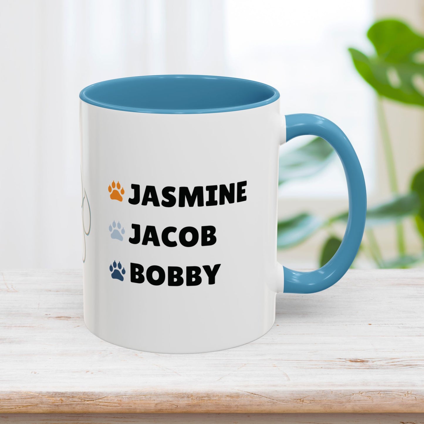 Personalized Papa Bear Coffee Mug with Kids Names - Custom Dad Gifts for Father's Day