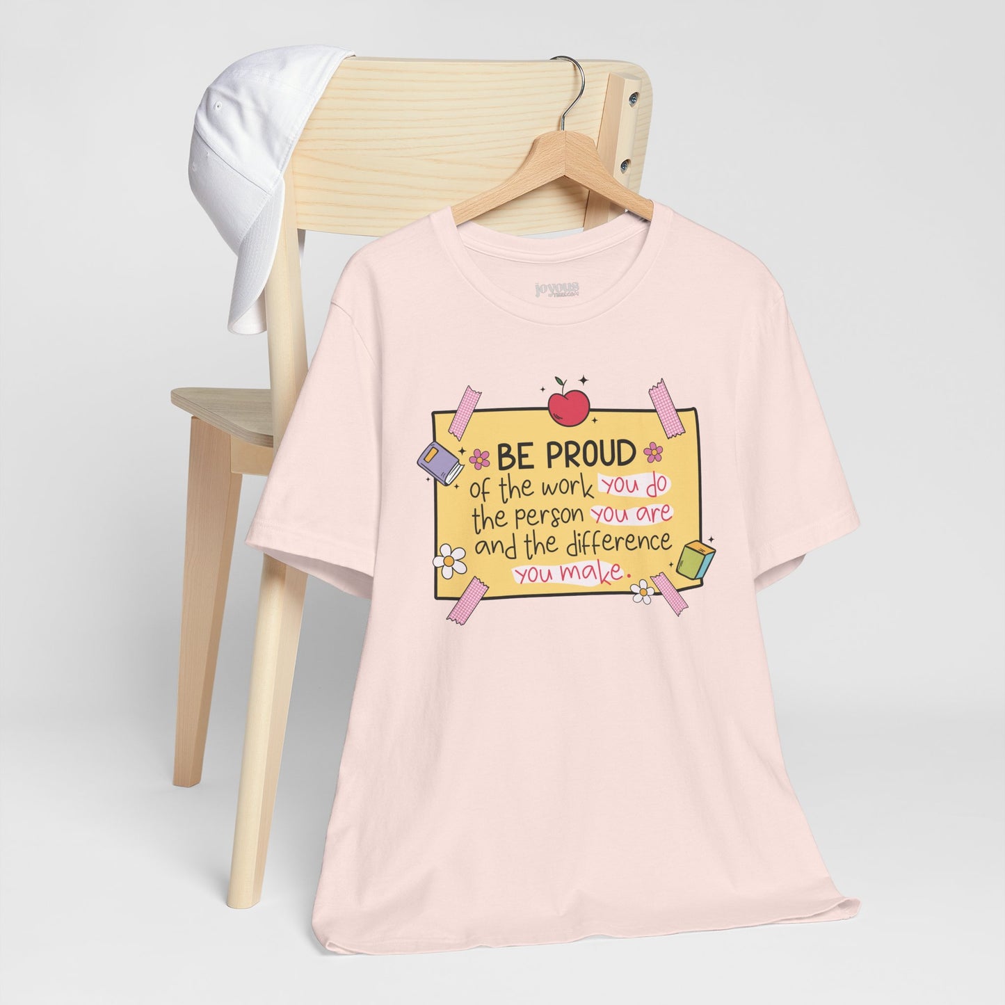 Trendy Motivational Teacher Soft Cotton Tee