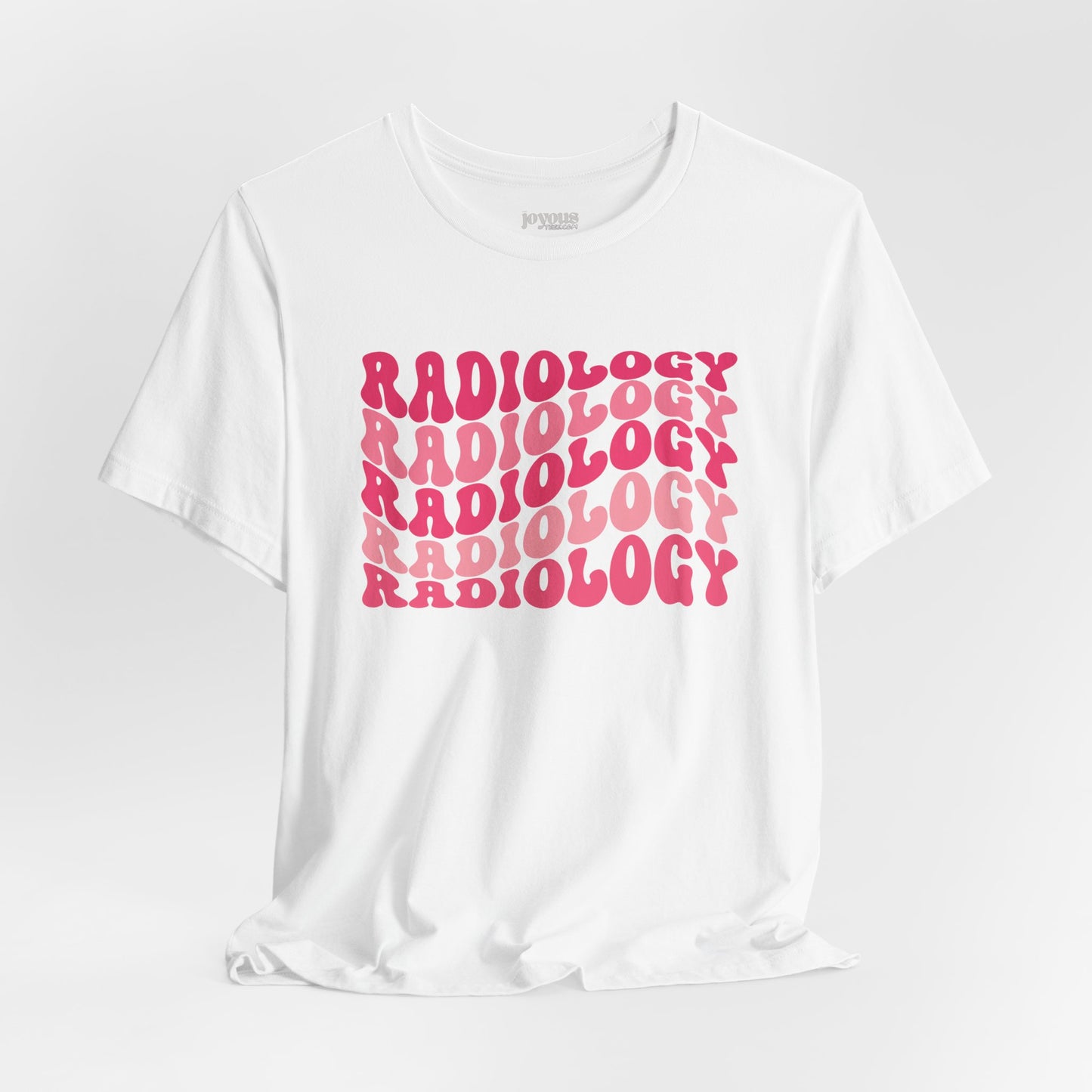 Groovy Pink Radiology Soft Cotton Tee