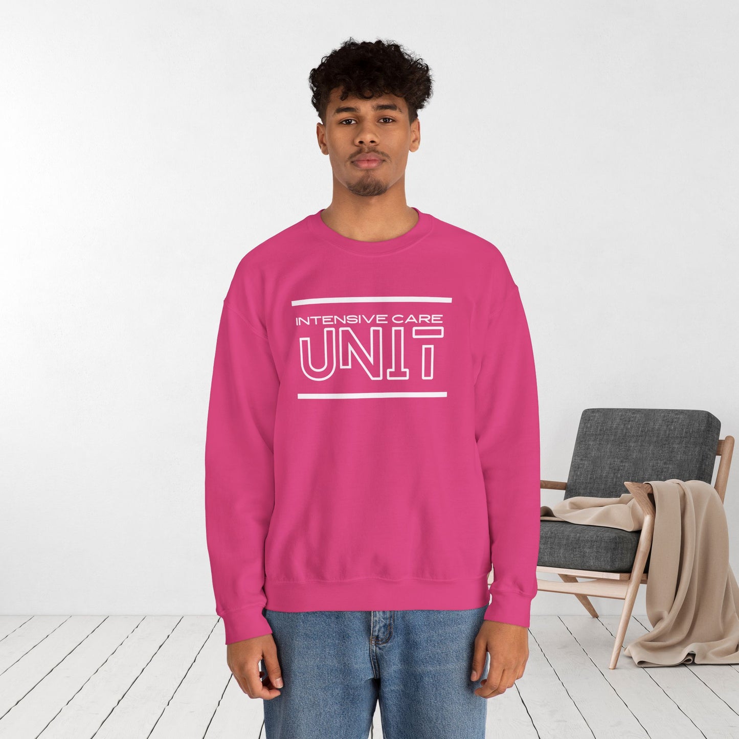 Intensive Care Unit Sweatshirt for ICU Nurse