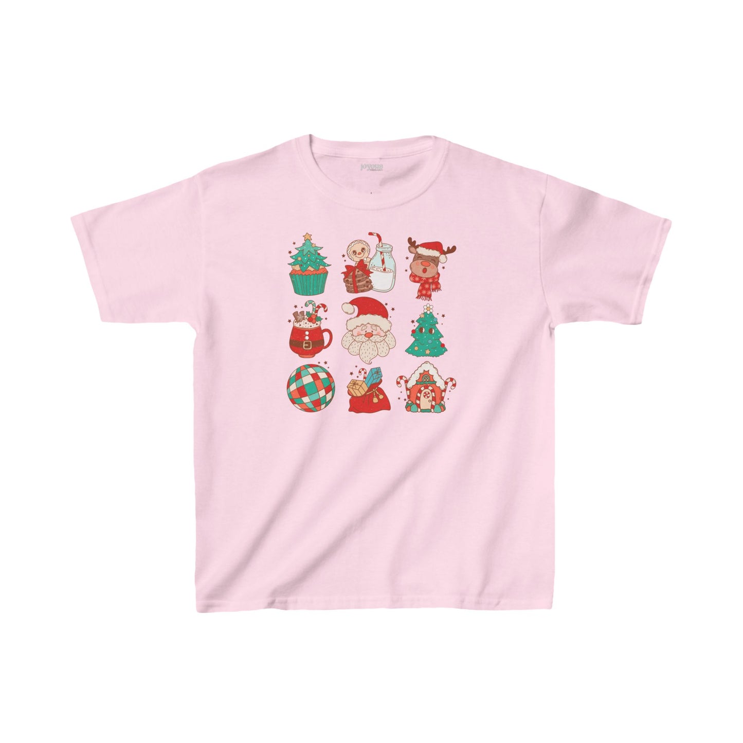 Cute Youth Christmas Shirt - Retro Christmas Tee