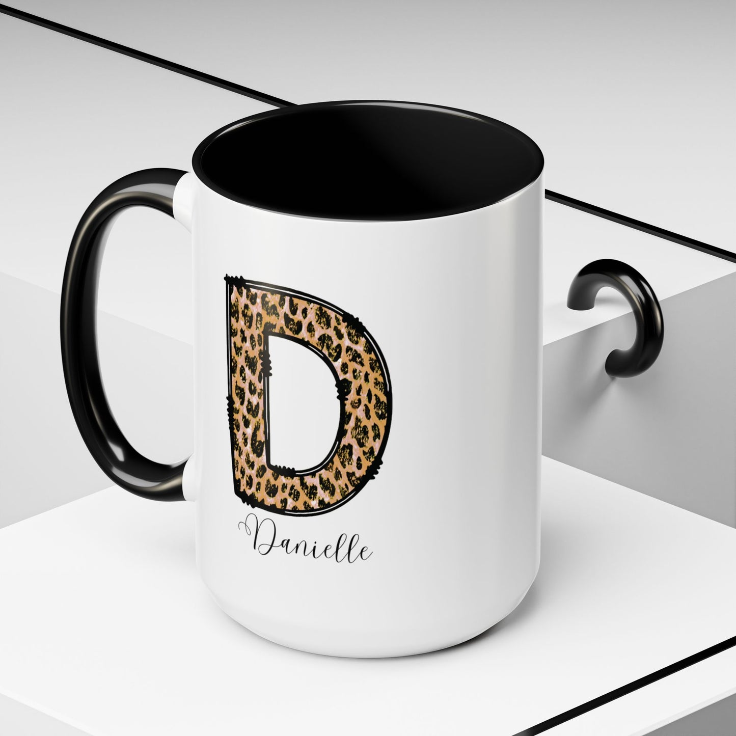 Custom Name Initial Letter Mug - Personalized Gifts A-Z