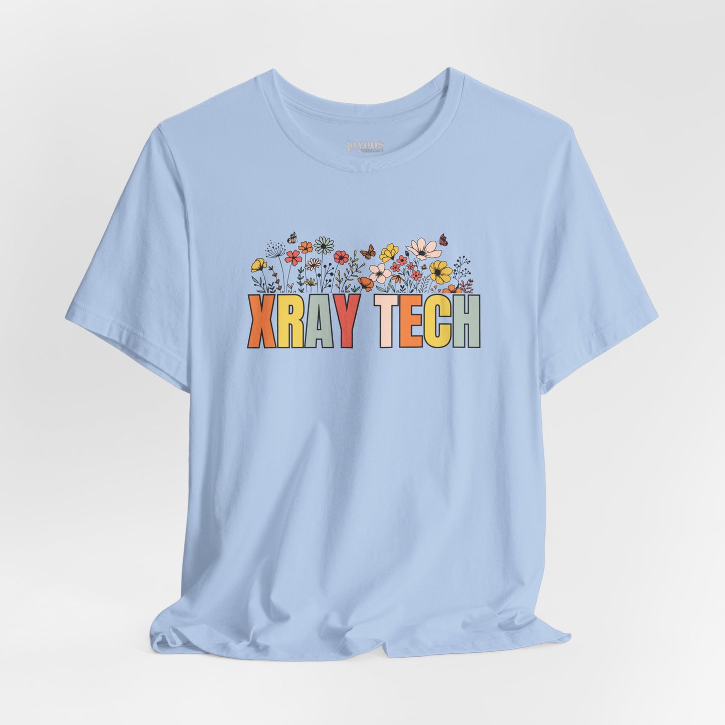 Spring Xray Tech Soft Cotton Tee for X-ray Technician