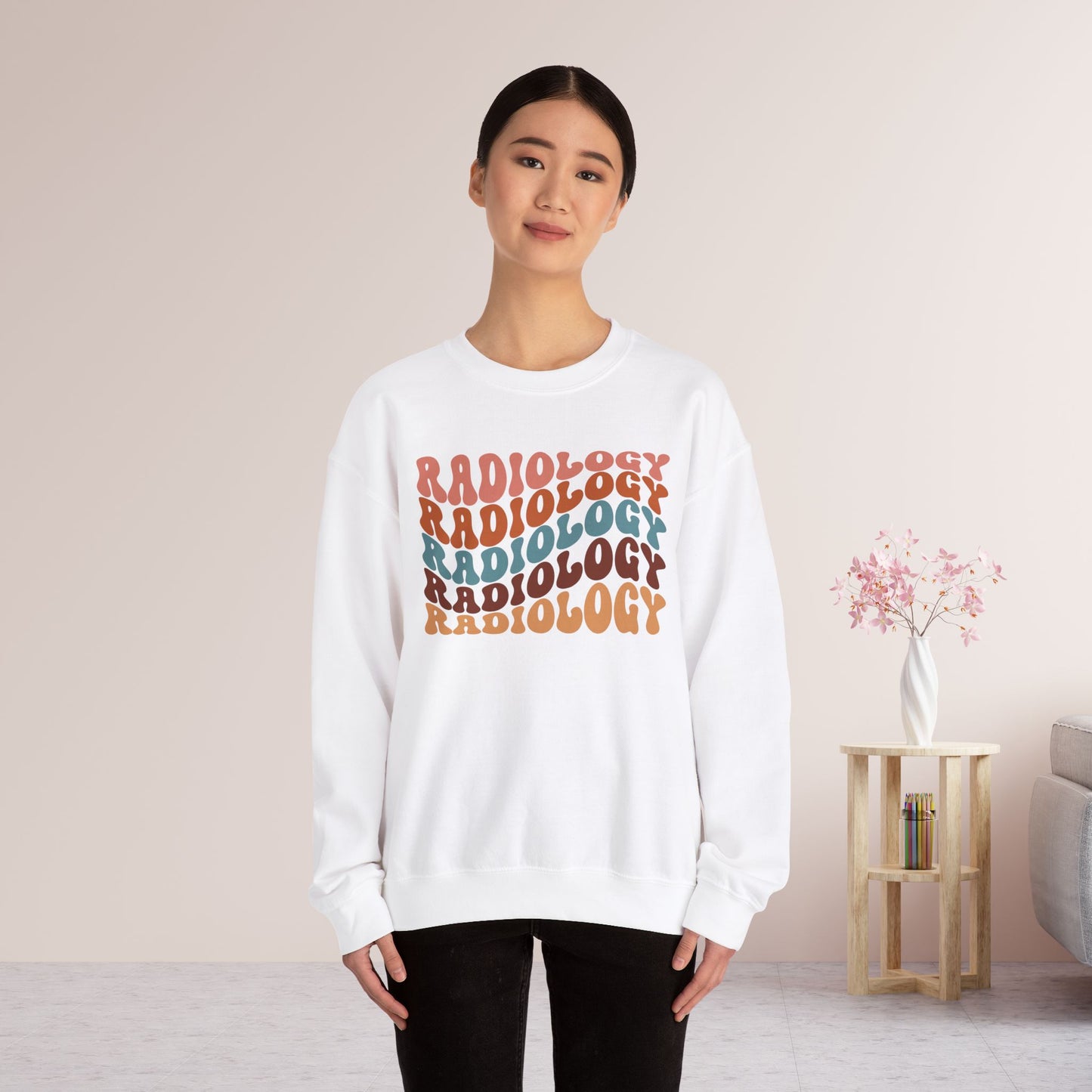 Groovy Radiology Sweatshirt for RAD Technician