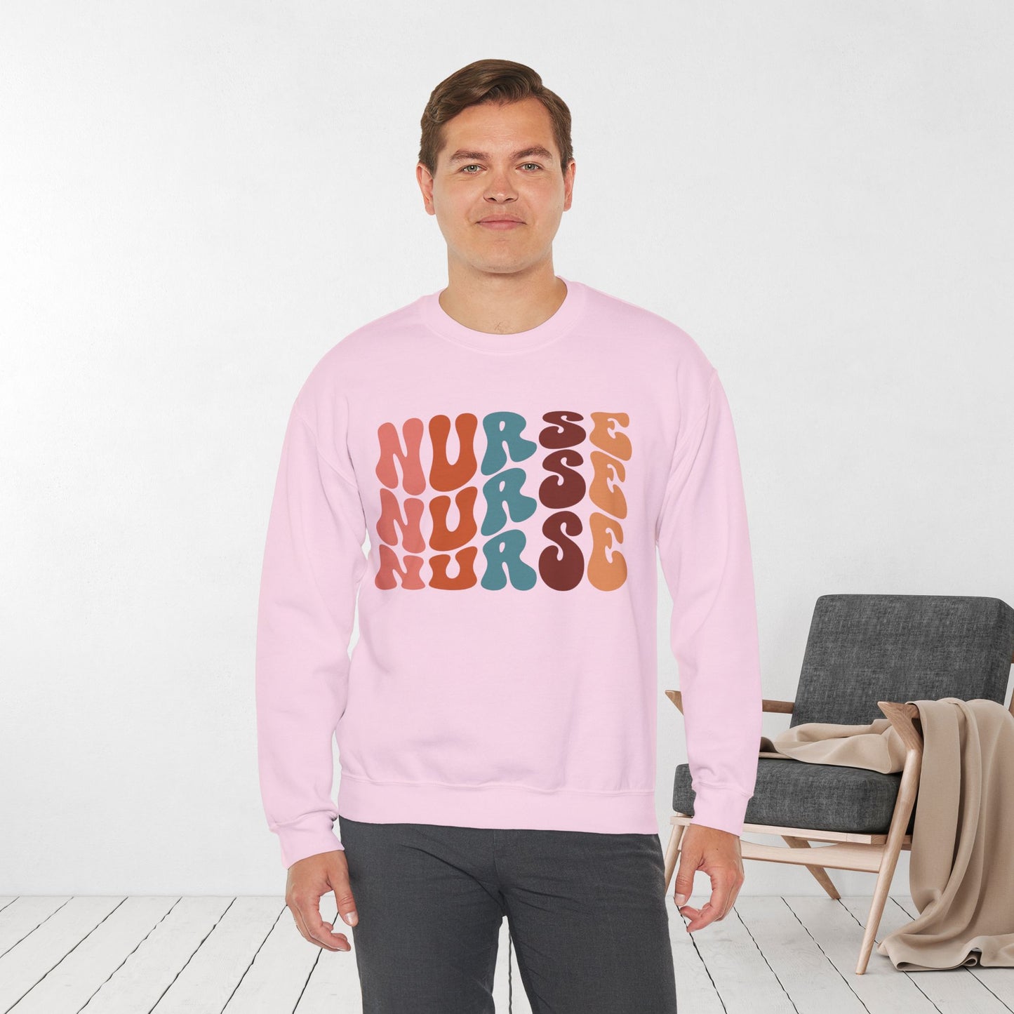 Groovy Unisex Nurse Sweatshirt