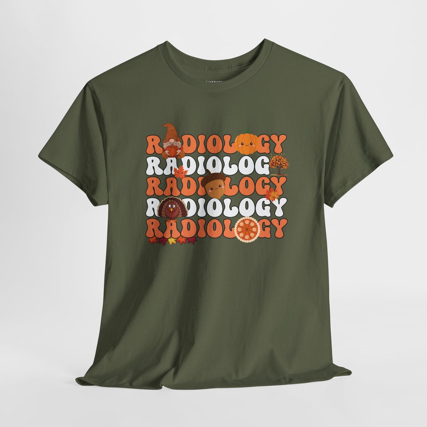 Groovy Thanksgiving Radiology Heavy Cotton Tee