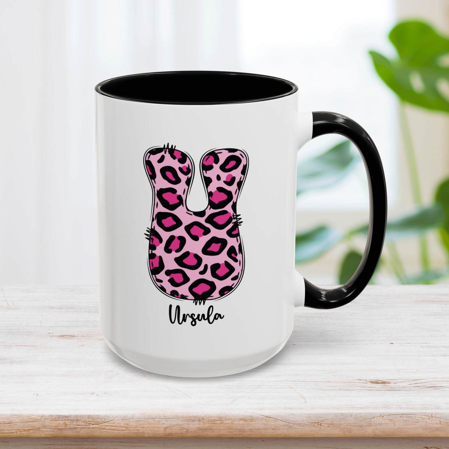 Custom Name Initial Letter Mug - Personalized Gifts A-Z