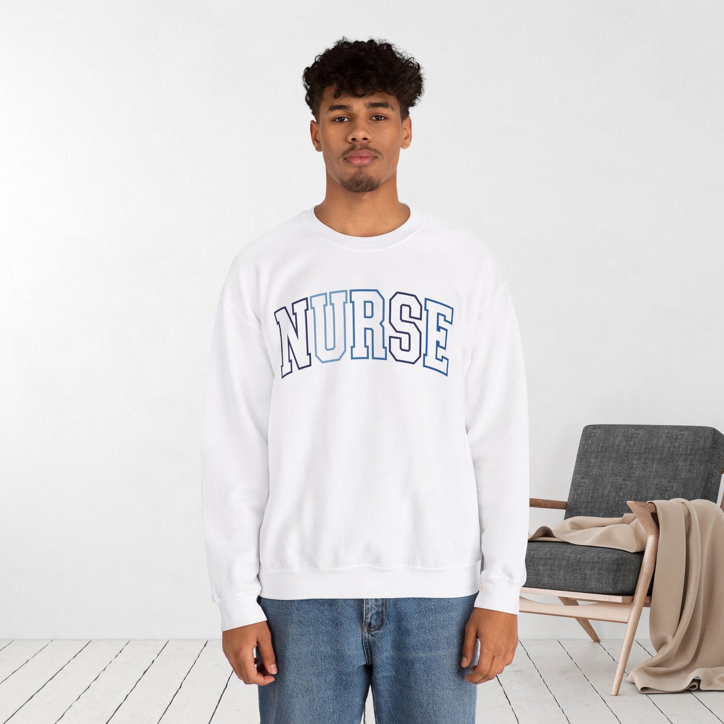 Unisex Retro Nurse Sweatshirt for Registered Nurse