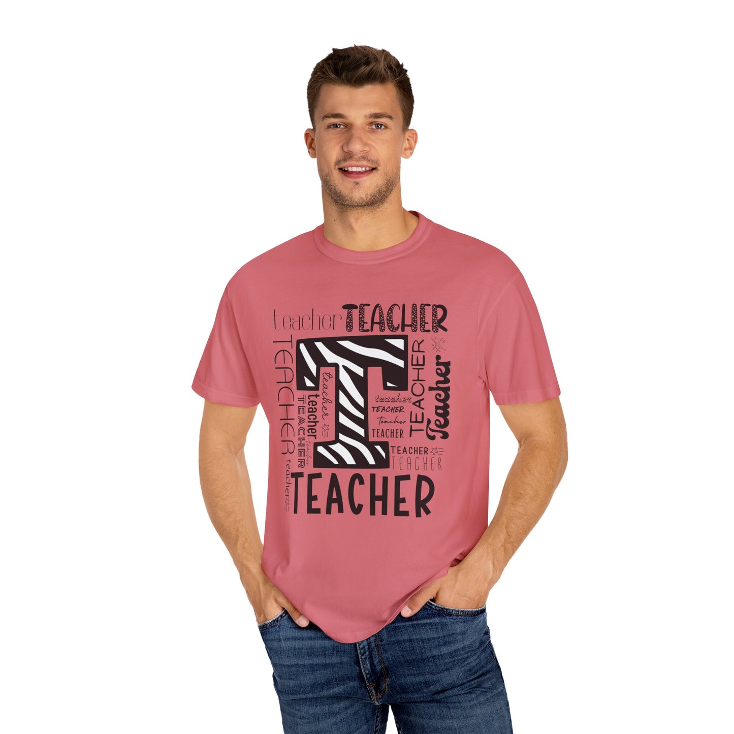 Trendy Teacher Comfort Colors Shirt