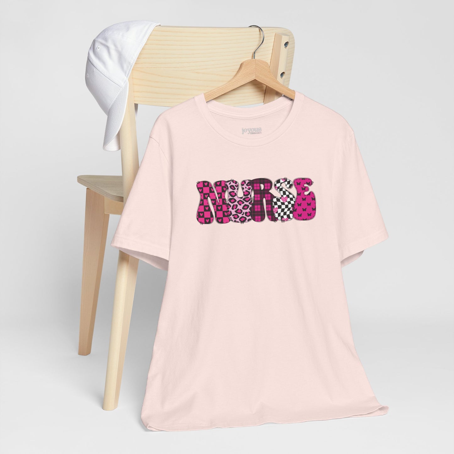 Groovy Font Nurse Shirt - Registered Nurse Soft Cotton Tee
