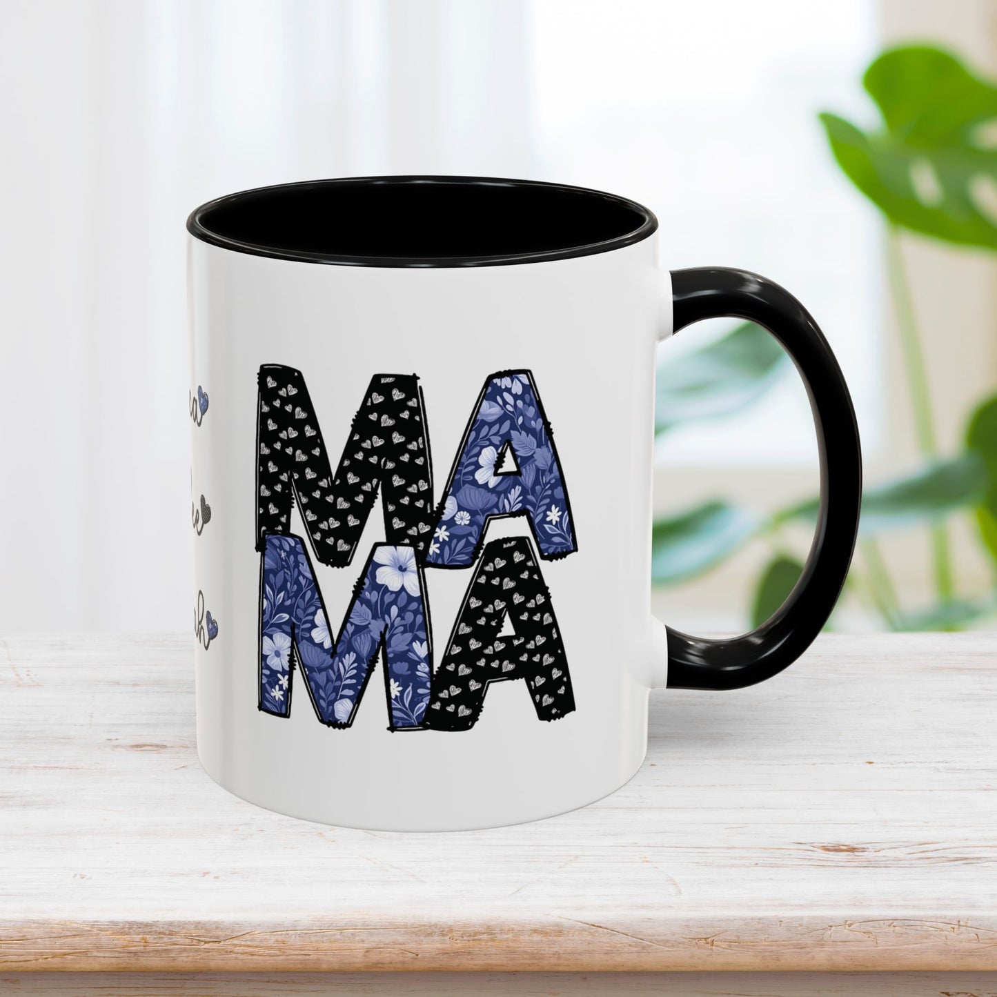 Personalized Mama Coffee Mug with Kids Names - Custom Mom Gifts for Mother's Day