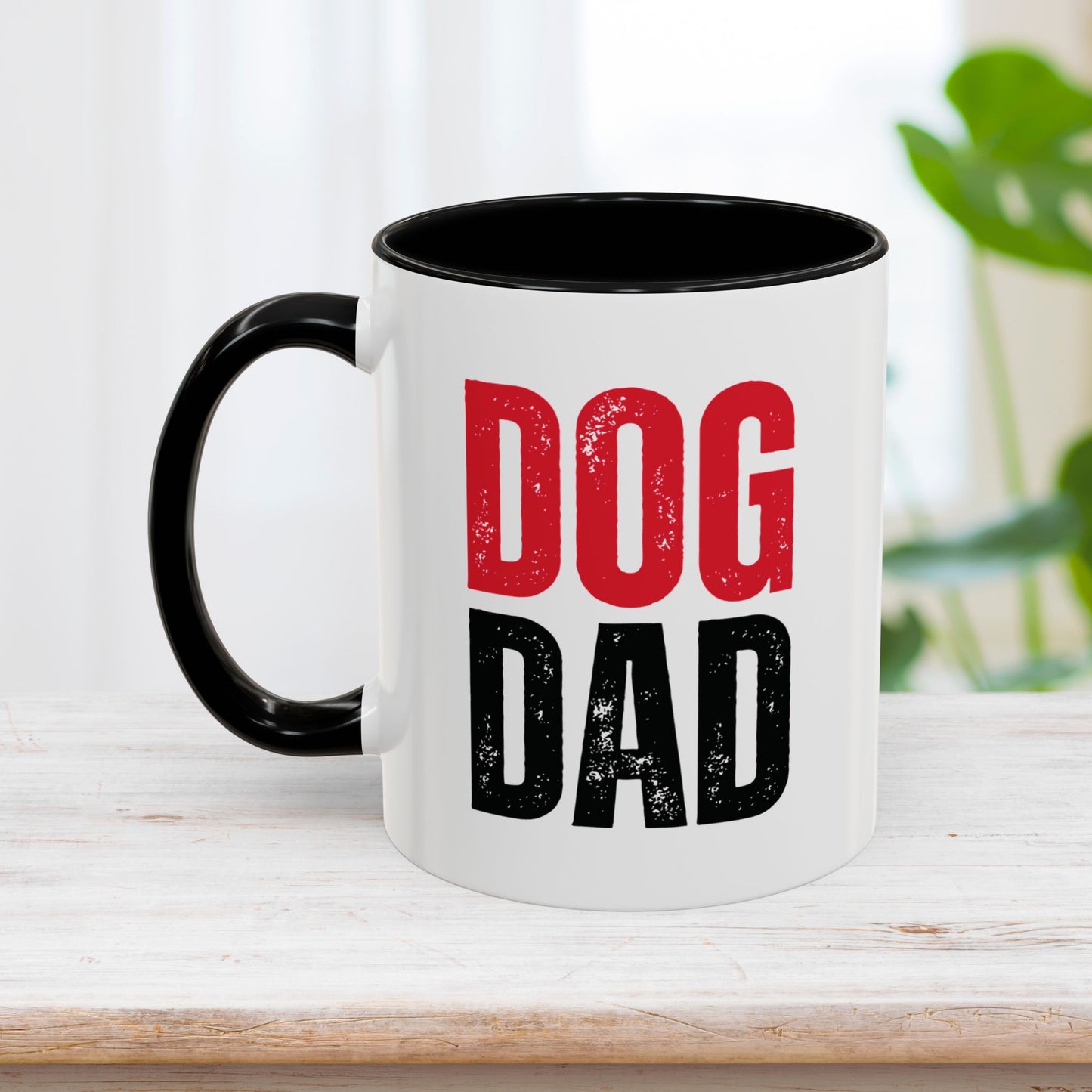 Personalized Dog Dad Coffee Mug with Dog Names - Custom Dog Dad Gifts for Father's Day