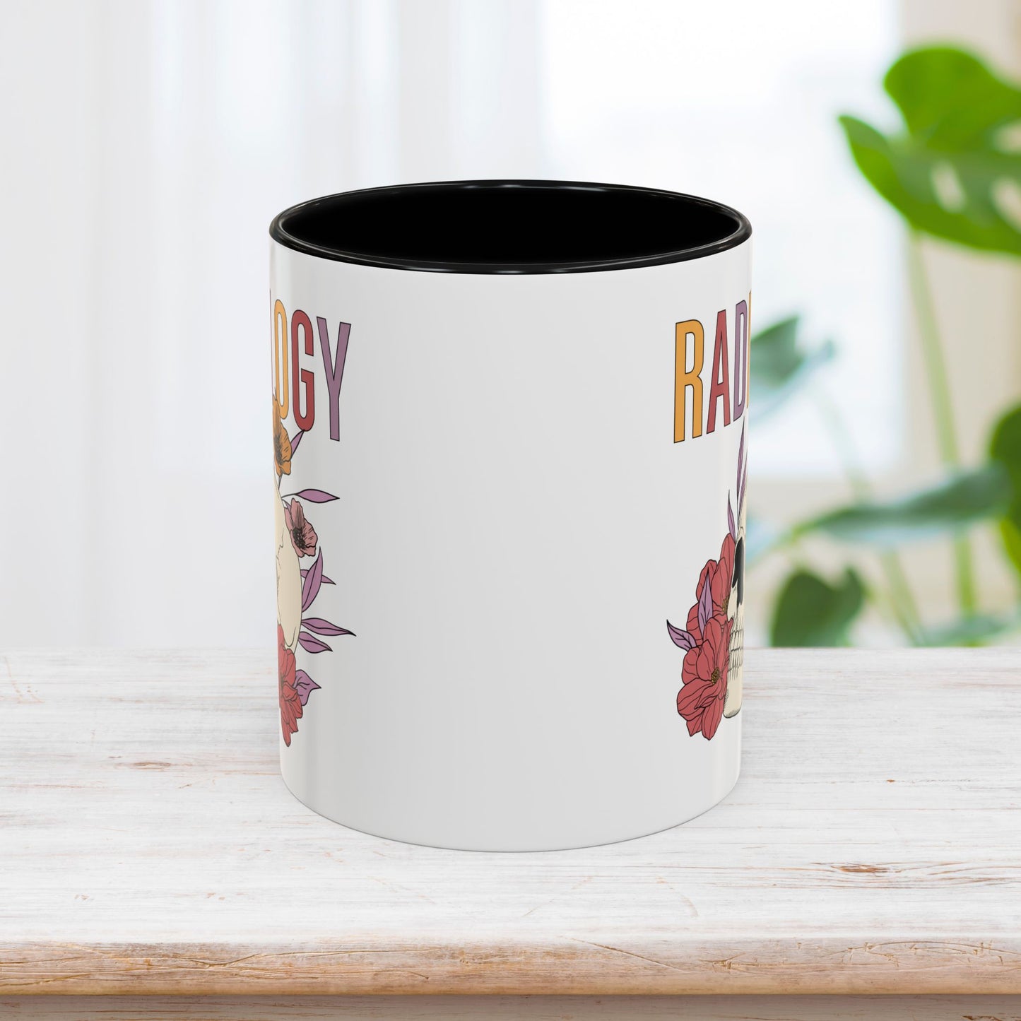 Floral Radiology Mug - RAD Tech Gift