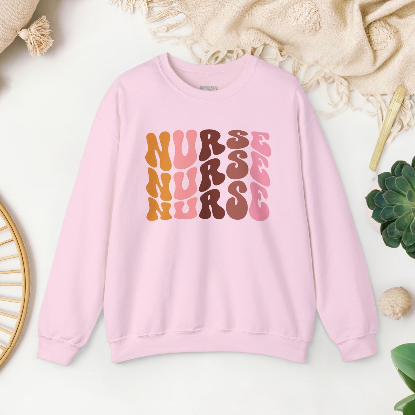 Groovy Nurse Sweatshirt - Nurse Pullover