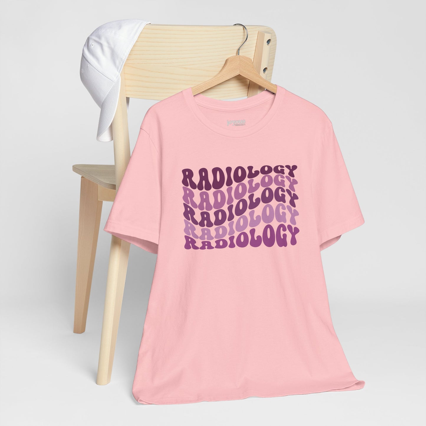 Groovy Purple Radiology Soft Cotton Tee