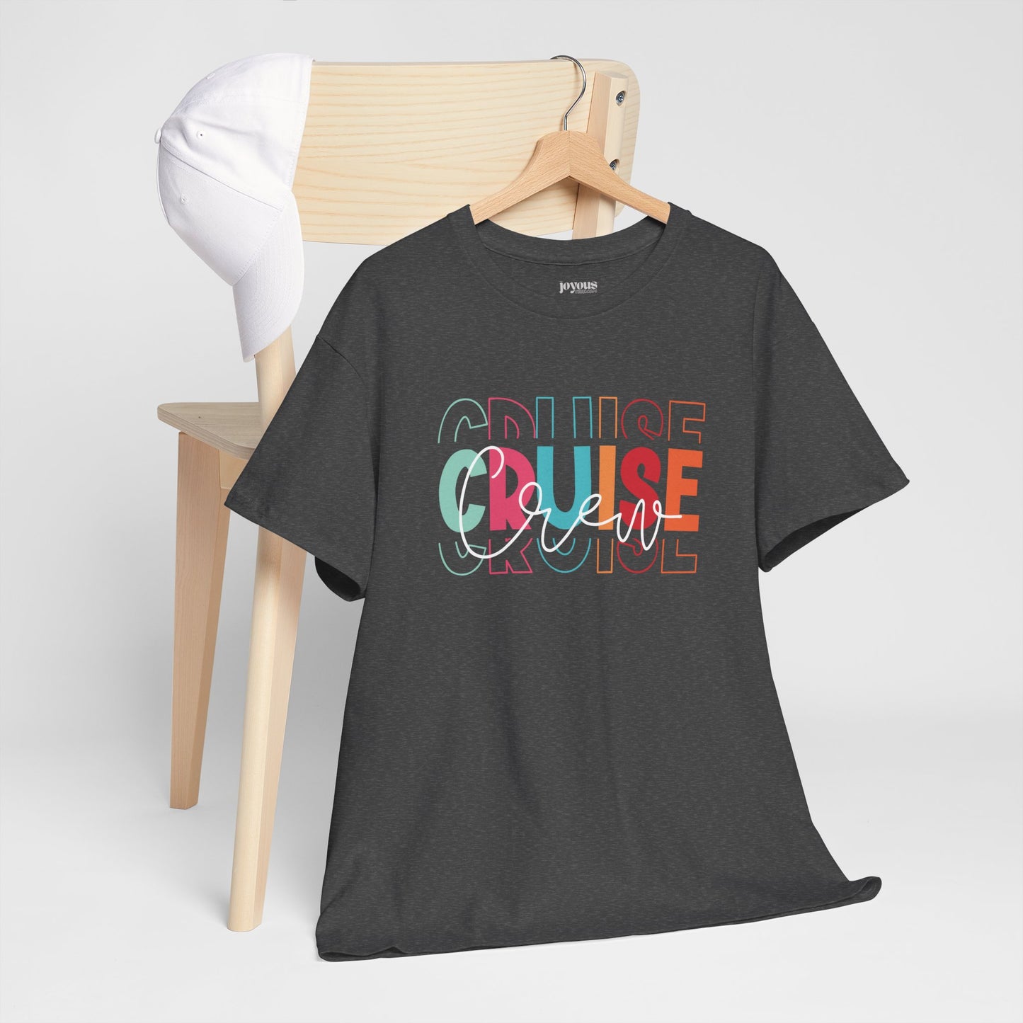 Cruise Crew Shirt - Matching Family Cruise Vacation Heavy Cotton Tee