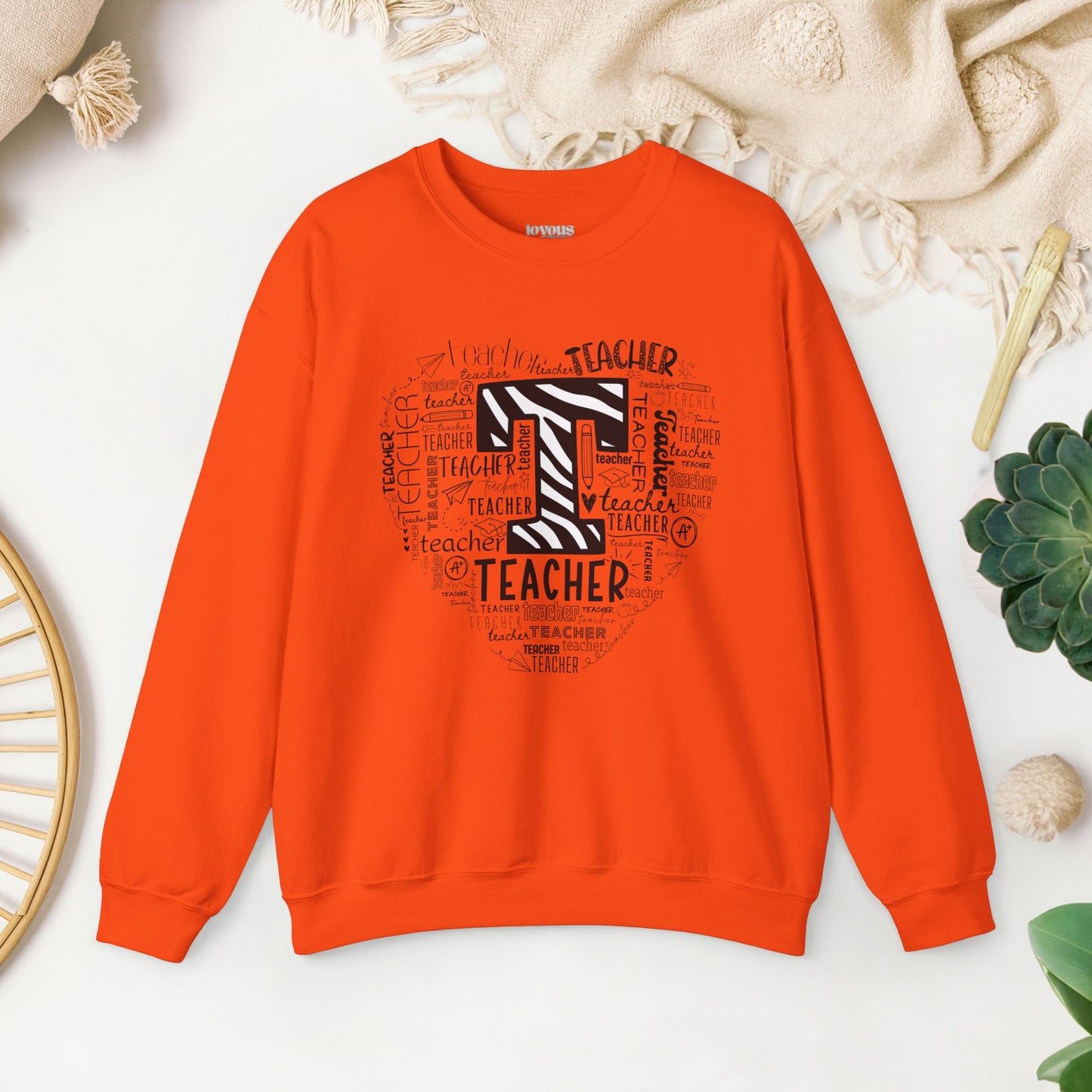 Trendy Teacher Sweatshirt for School Teachers