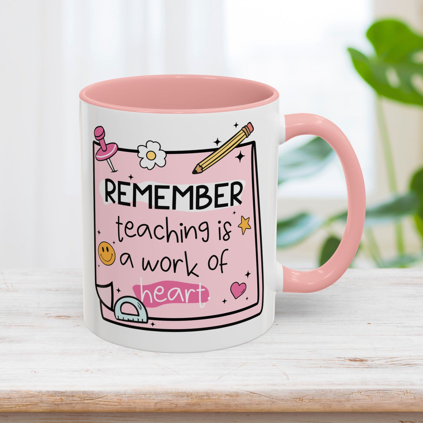 Trendy Motivational Teacher Mug