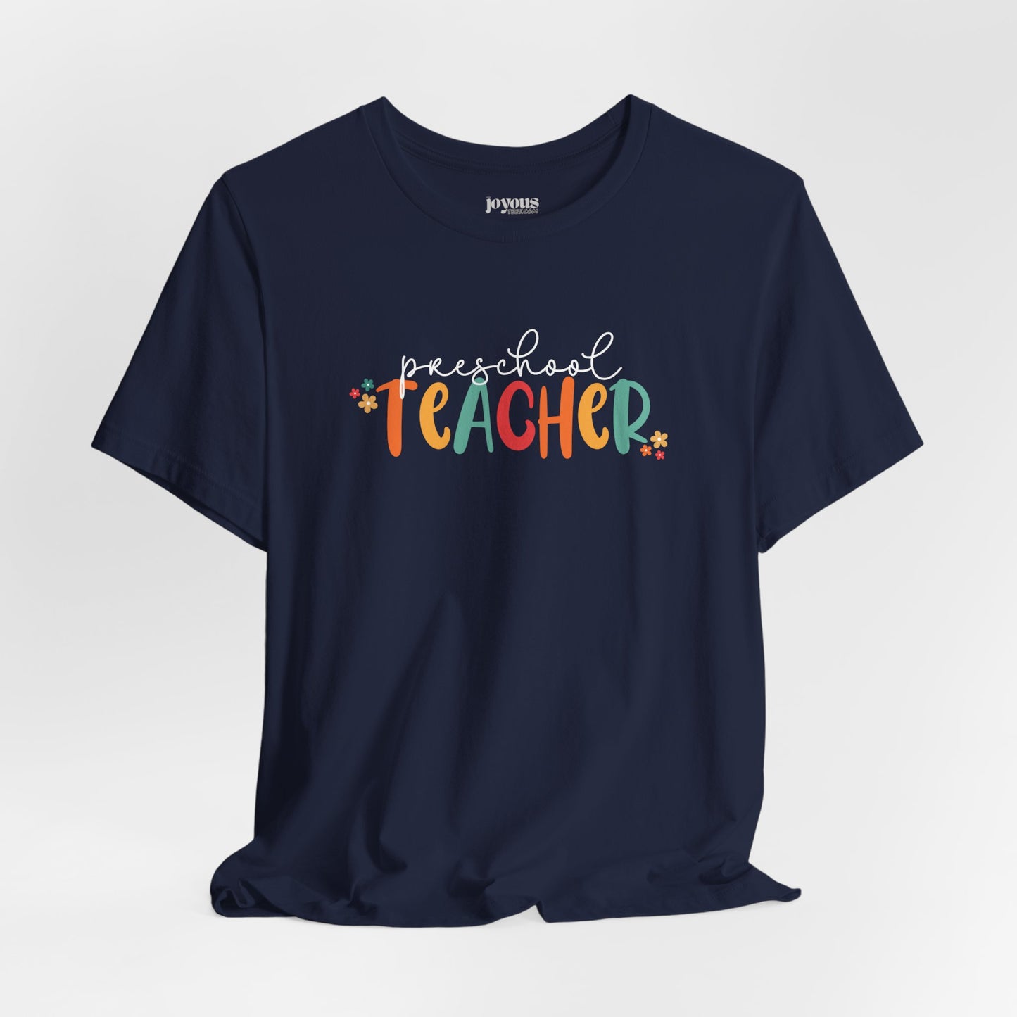 Trendy Preschool Teacher Soft Cotton Tee - Back to School Shirt