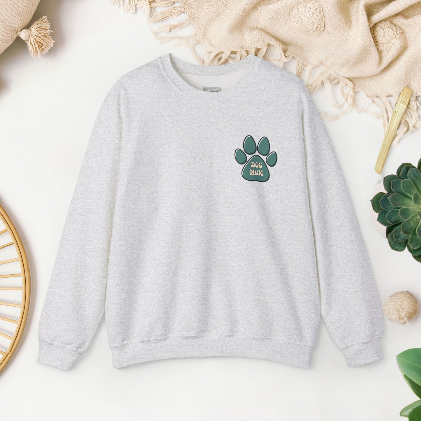 Retro Dog Mom Sweatshirt - Trendy Dog Mom Sweater