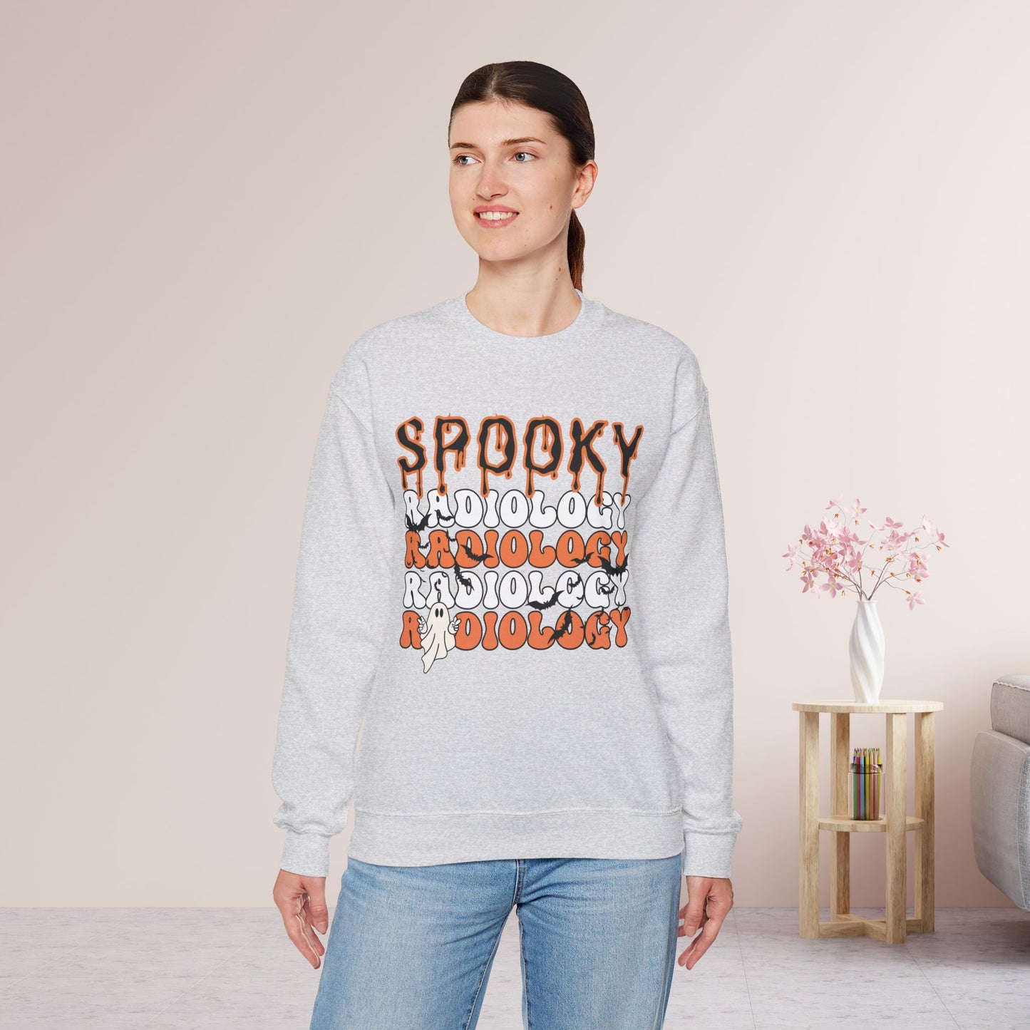 Spooky Radiology Sweatshirt - Halloween Xray Tech Sweater