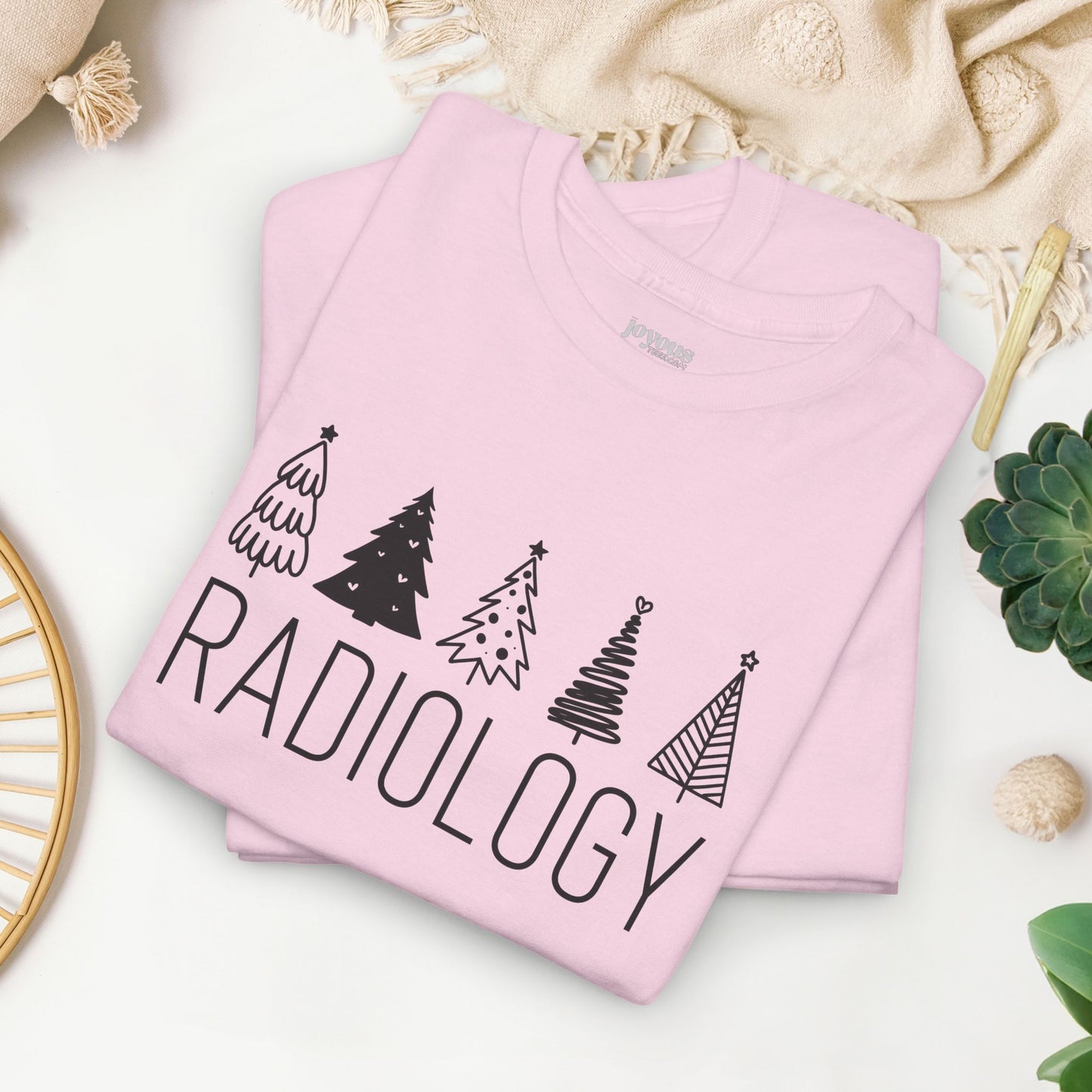 Christmas Tree Radiology Heavy Cotton Tee