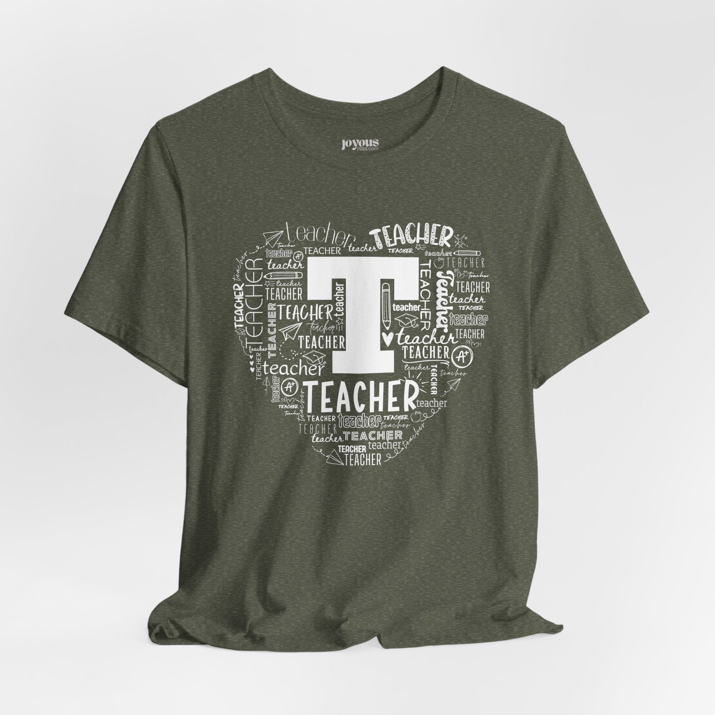 Trendy Teacher Soft Cotton Tee for School Teachers