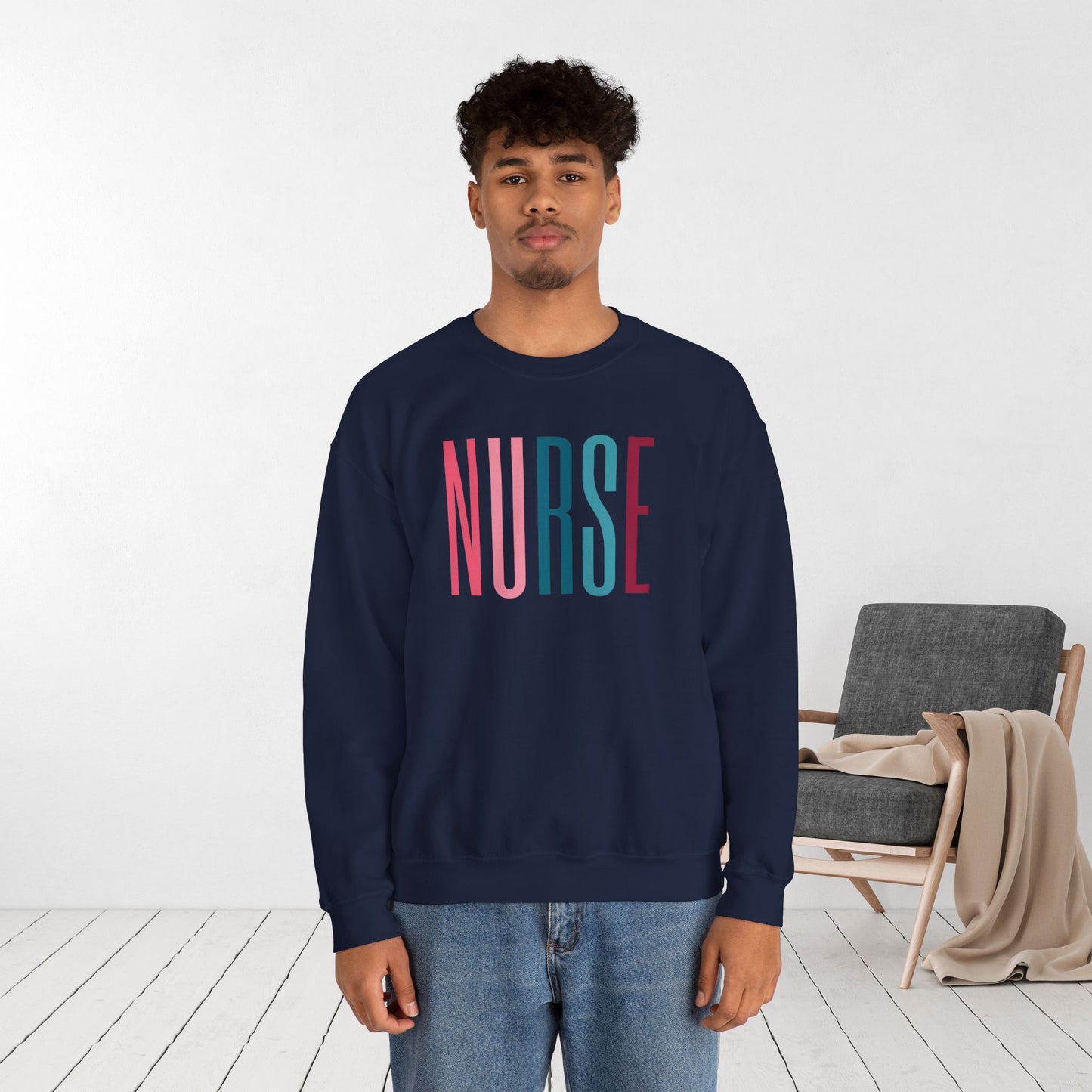 Colorful Nurse Sweatshirt