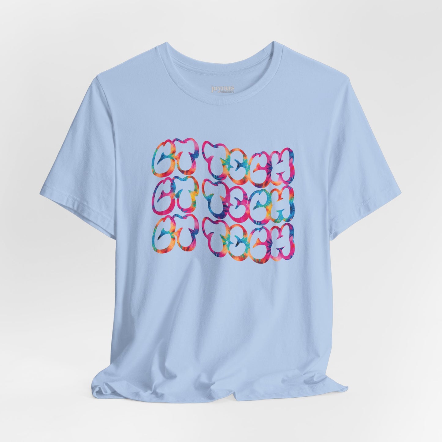 Tie Dye Groovy CT Tech Shirt - CT Technologist Soft Cotton Tee