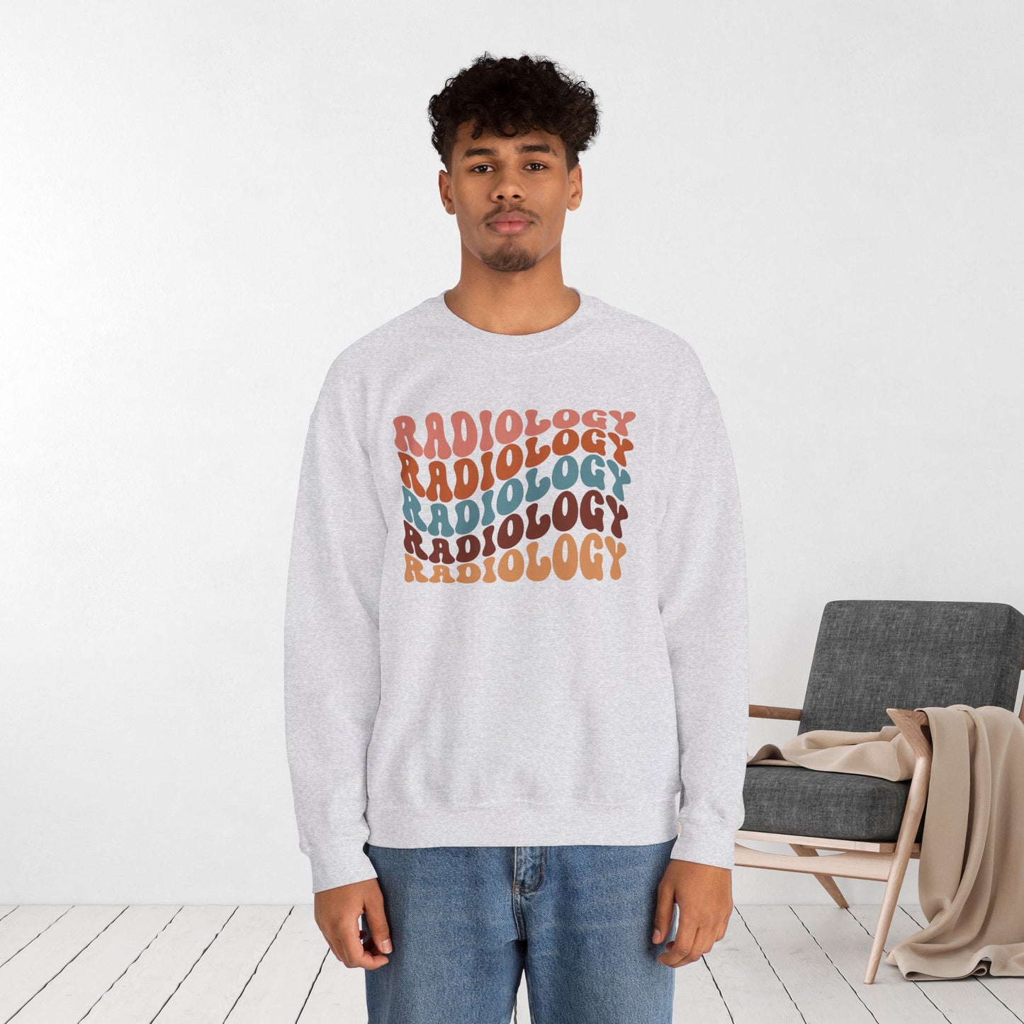 Groovy Radiology Sweatshirt for RAD Technician