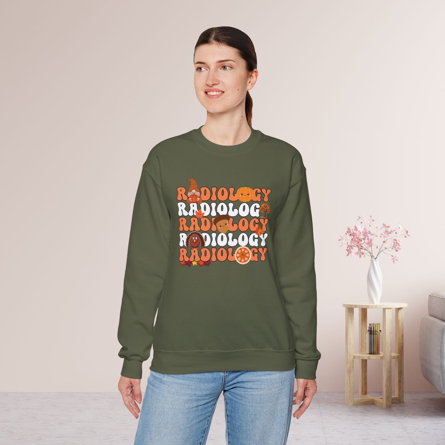 Groovy Thanksgiving Radiology Sweatshirt