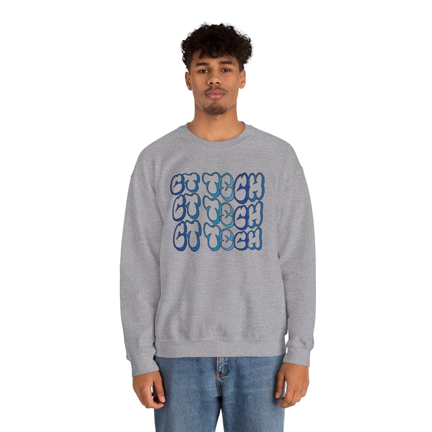 Groovy Blue CT Tech Sweatshirt - CT Technologist Sweater