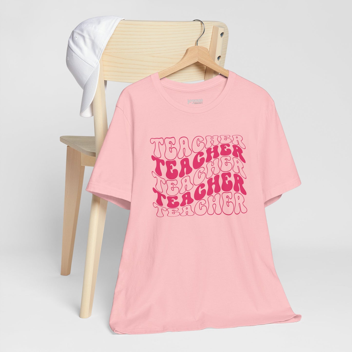 Groovy Trendy Teacher Soft Cotton Tee for School Teachers