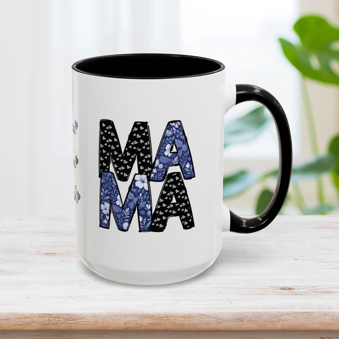 Personalized Mama Coffee Mug with Kids Names - Custom Mom Gifts for Mother's Day