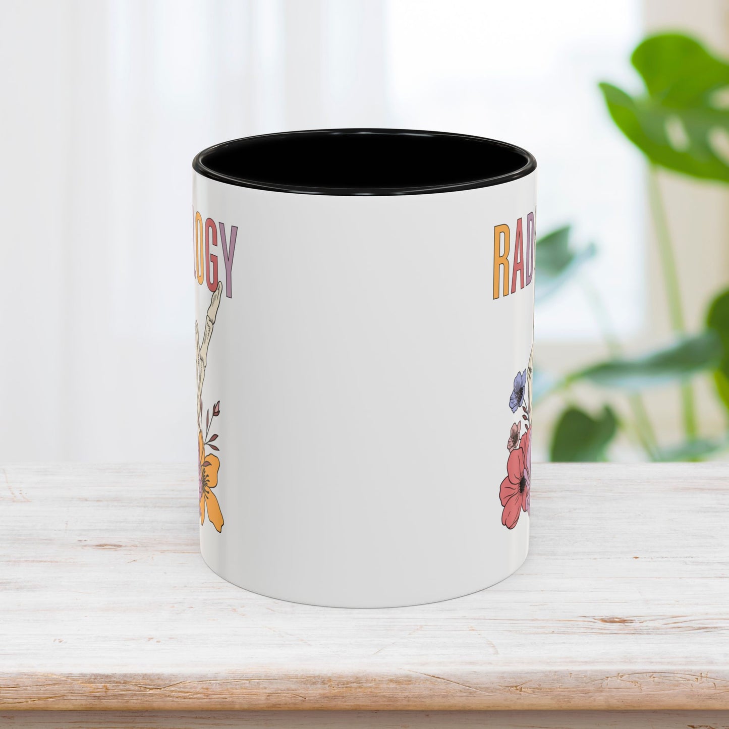 Floral Radiology Mug - RAD Tech Gift