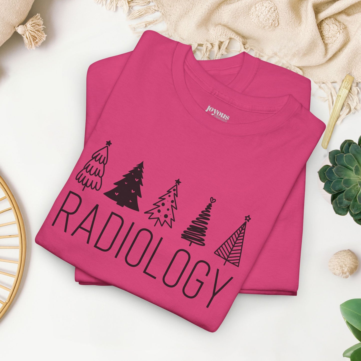 Christmas Tree Radiology Heavy Cotton Tee