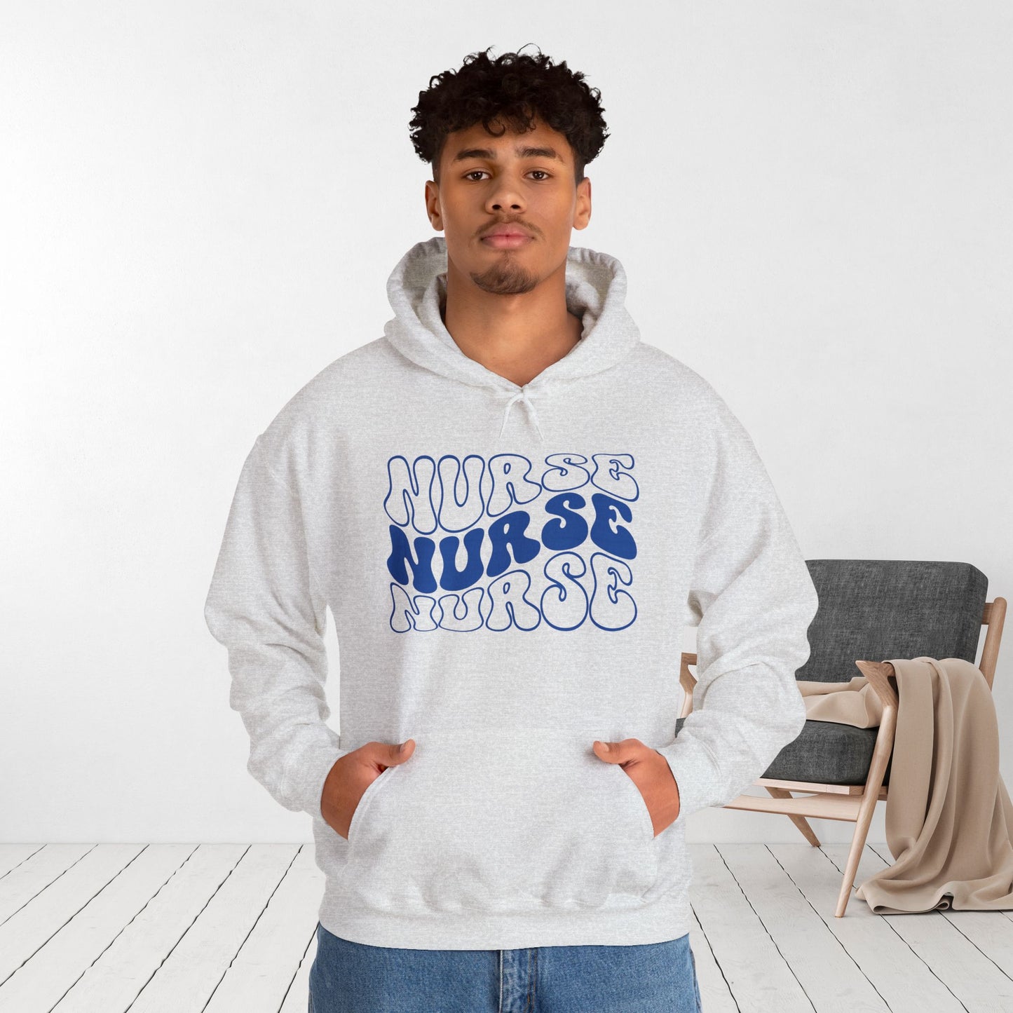 Groovy Nurse Hoodie - Registered Nurse Hoodie