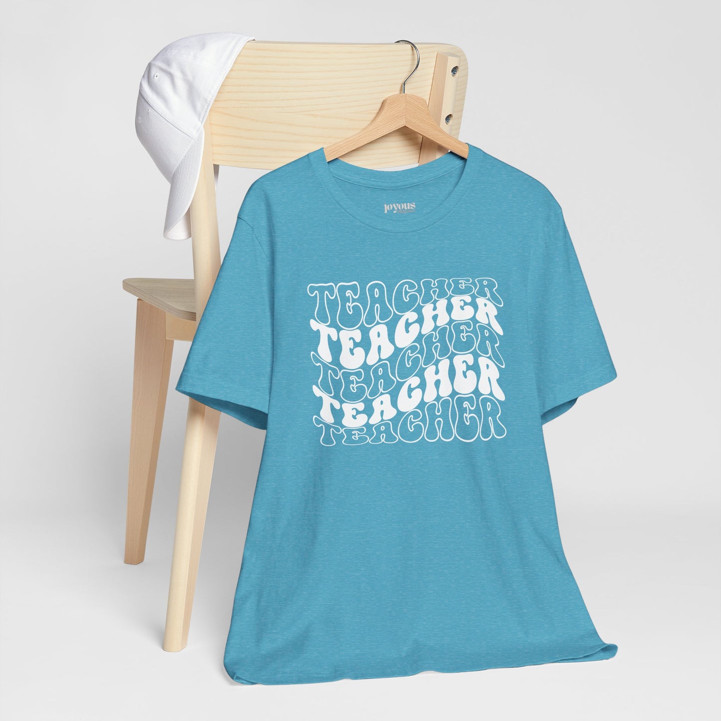 Groovy Teacher Soft Cotton Tee for School Teachers