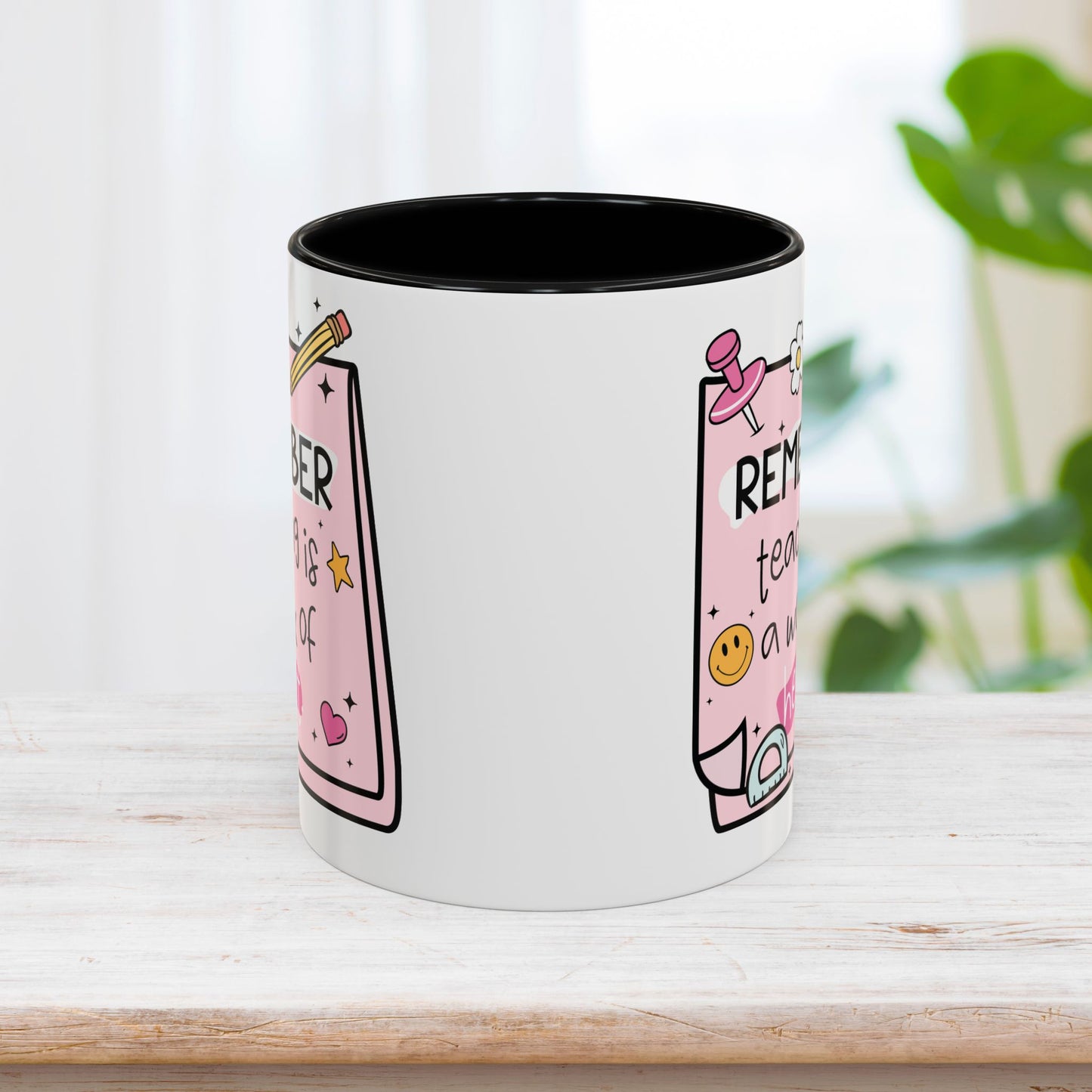 Trendy Motivational Teacher Mug