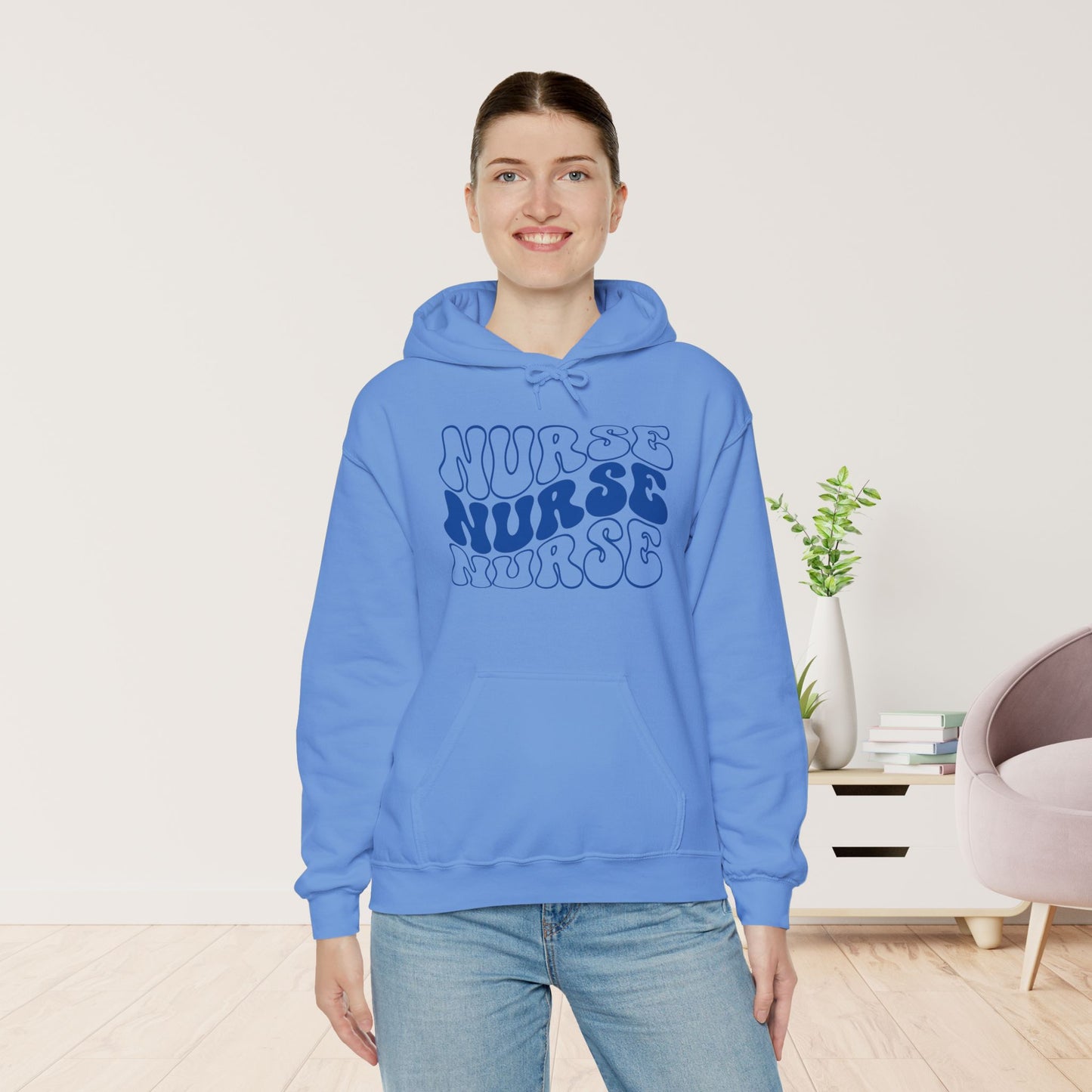 Groovy Nurse Hoodie - Registered Nurse Hoodie