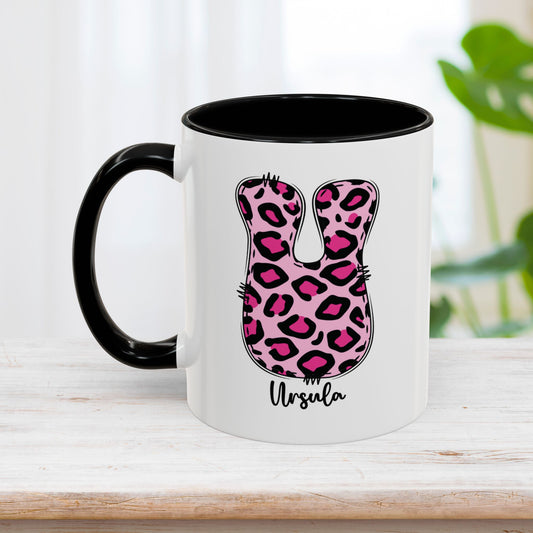 Custom Name Initial Letter Mug - Personalized Gifts A-Z