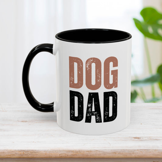 Personalized Dog Dad Coffee Mug with Dog Names - Custom Dog Dad Gifts for Father's Day