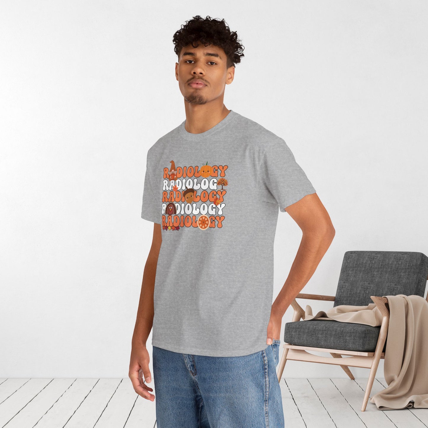 Groovy Thanksgiving Radiology Heavy Cotton Tee